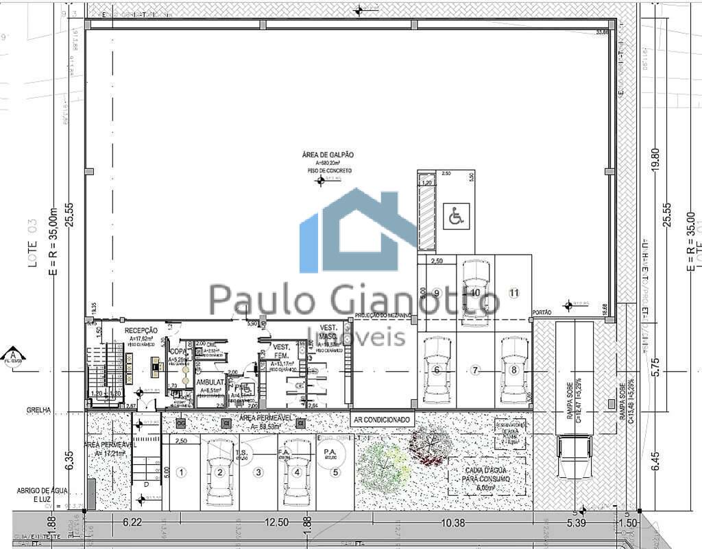 Depósito-Galpão, 1085 m² - Foto 38