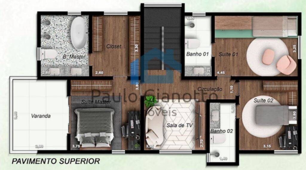 Casa de Condomínio, 3 quartos - Foto 53